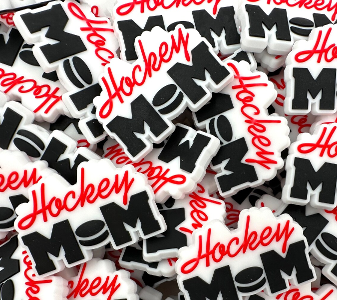 7512 - Mom - Hockey Mom Silicone Focal