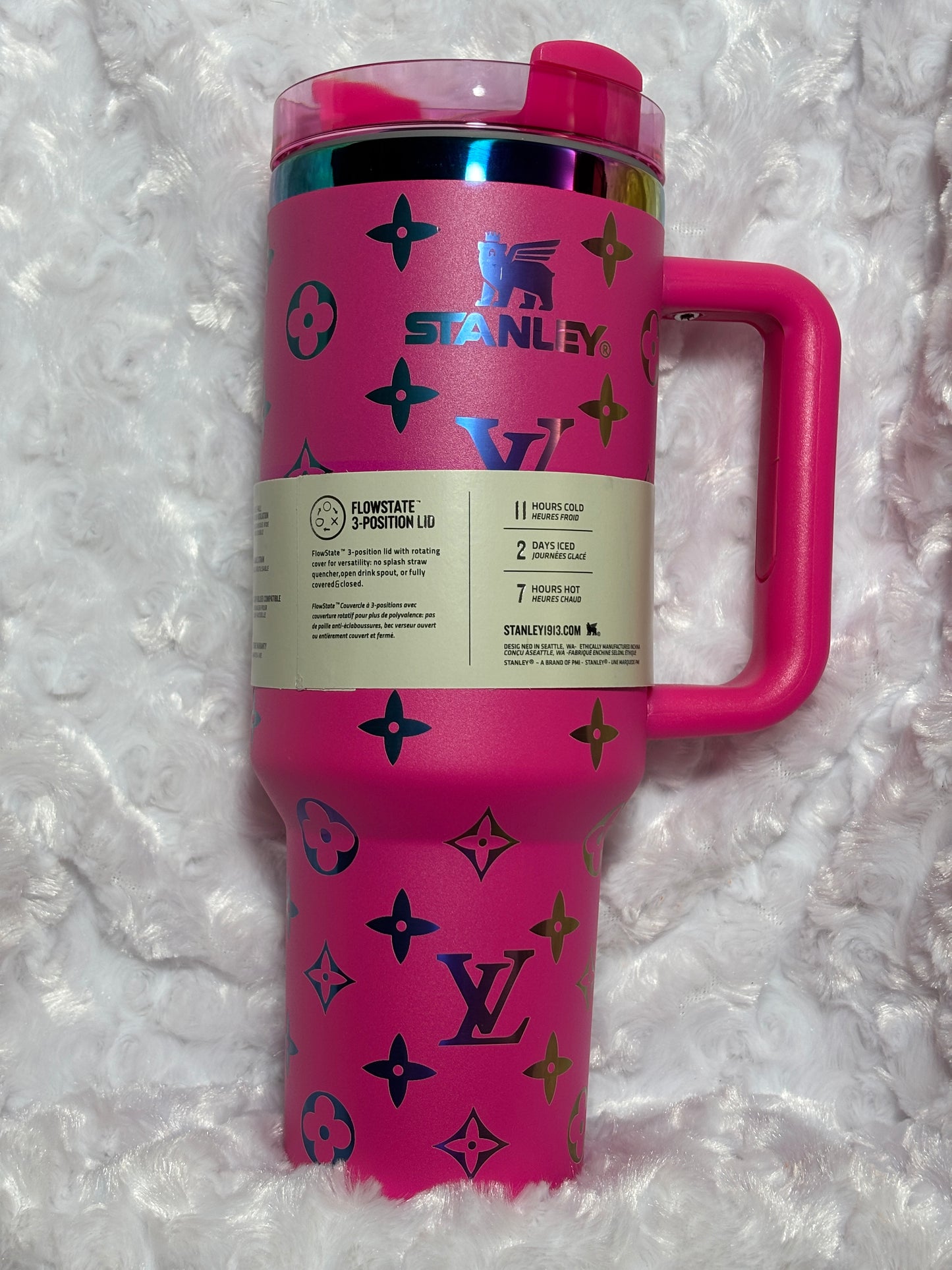 Tumbler Hot Pink 40oz