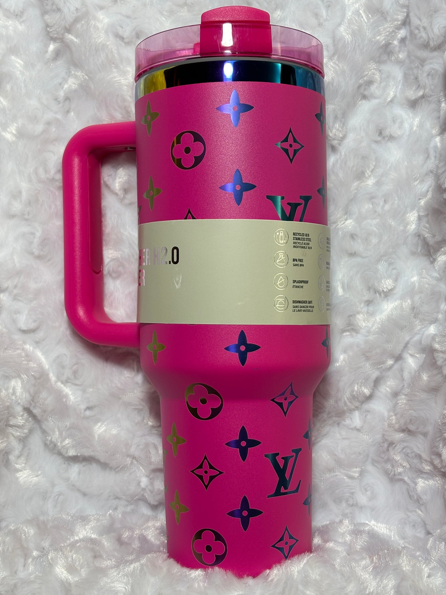 Tumbler Hot Pink 40oz