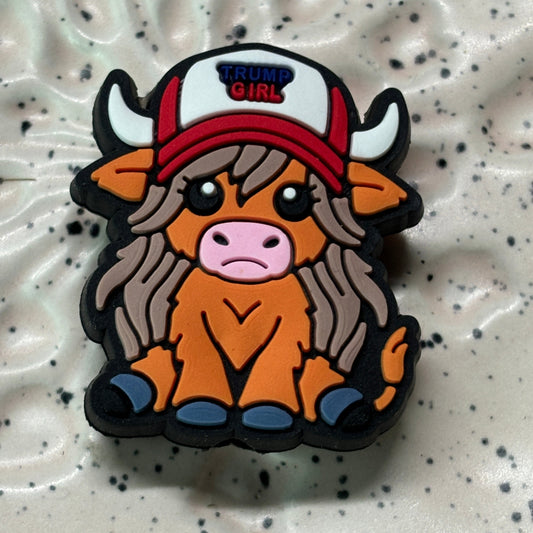 VIPTrump Girl Highland Cow PVC Focal 0510