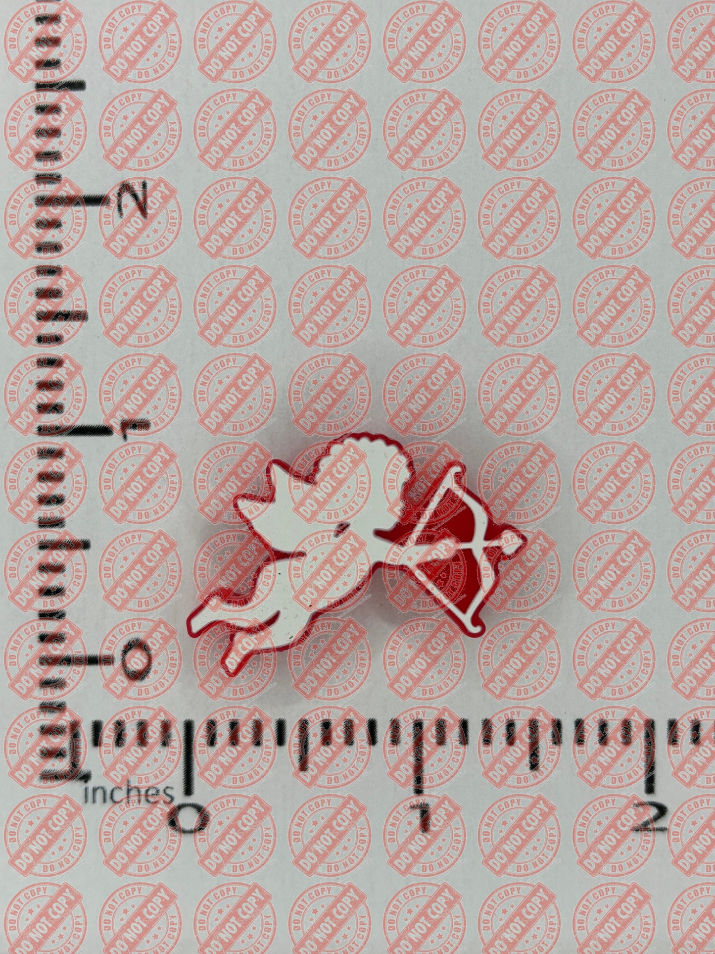 Valentine - Cupid Red Silicone Focal 7053