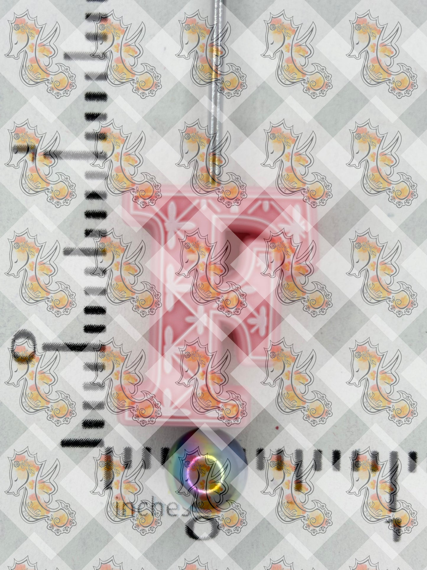 Alphabet F Silicone Focal - RD Creations Collab