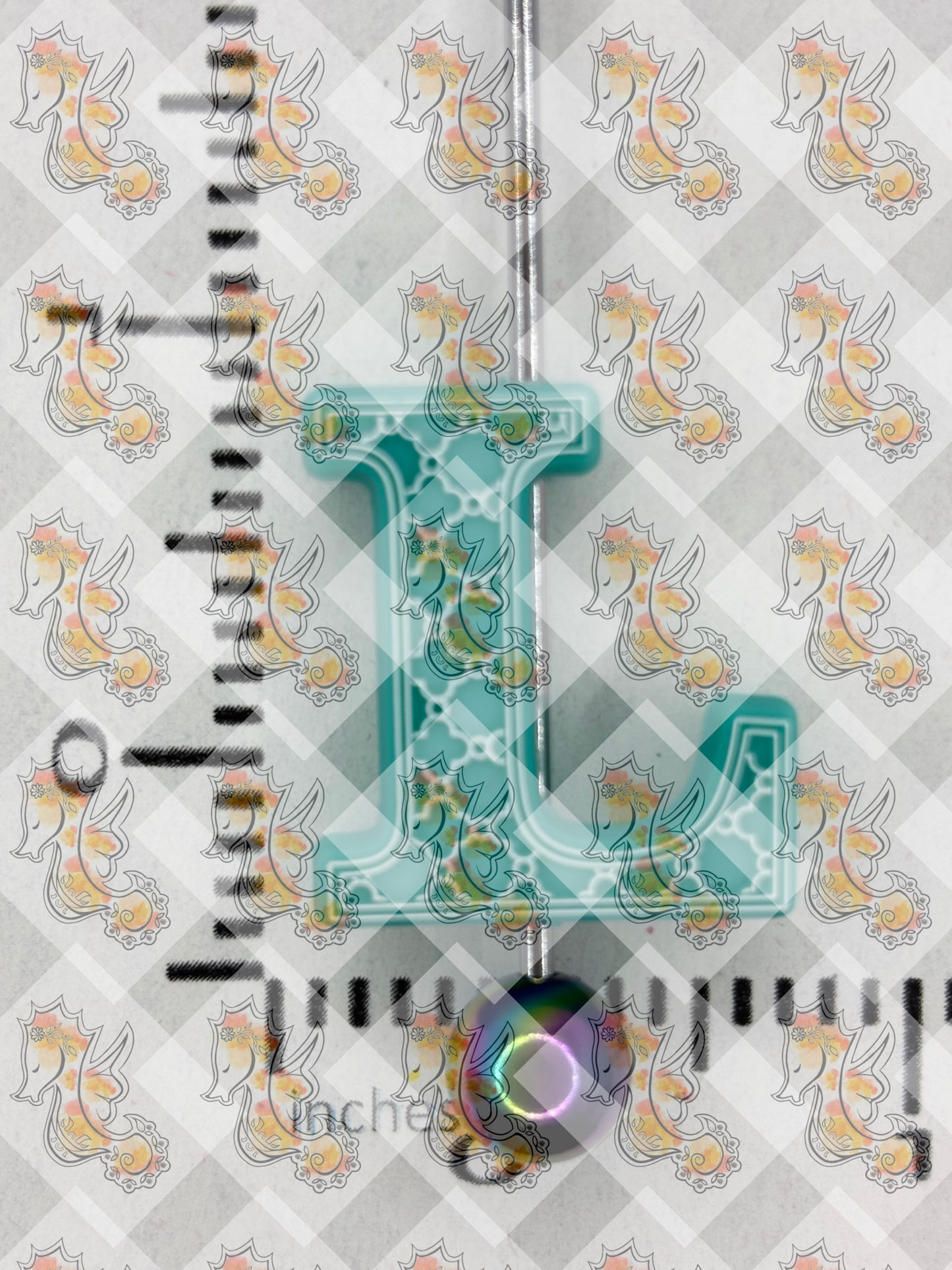 Alphabet L Silicone Focal - RD Creations Collab