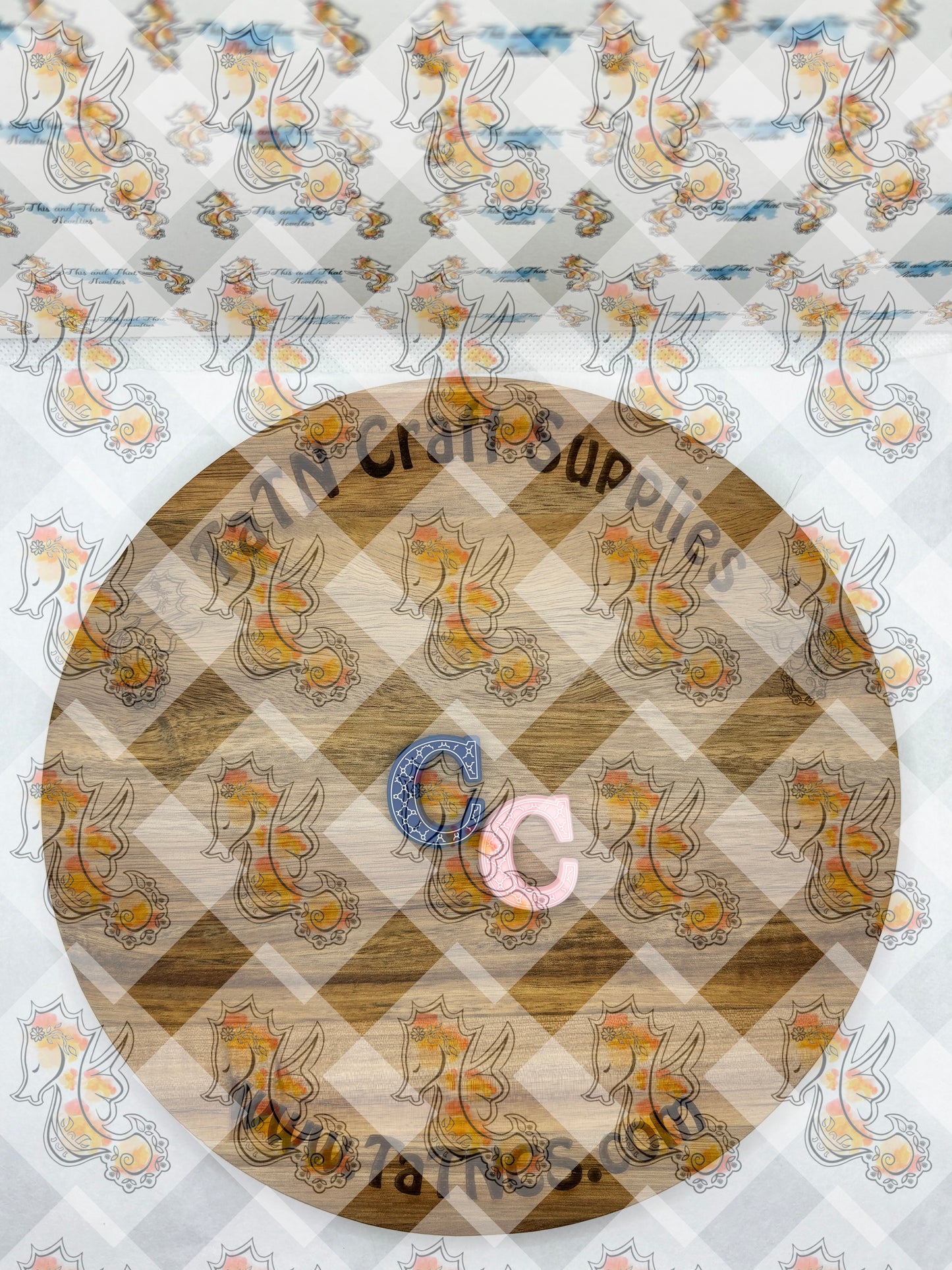 Alphabet C Silicone Focal - RD Creations Collab