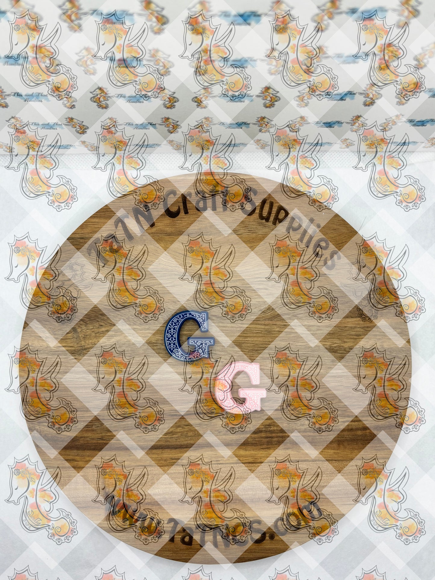 Alphabet G Silicone Focal - RD Creations Collab