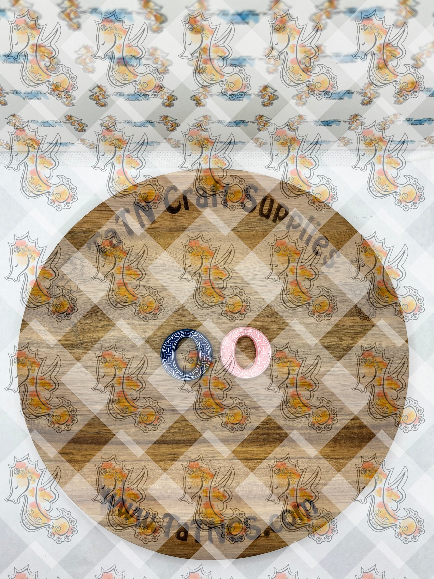 Alphabet O Silicone Focal - RD Creations Collab