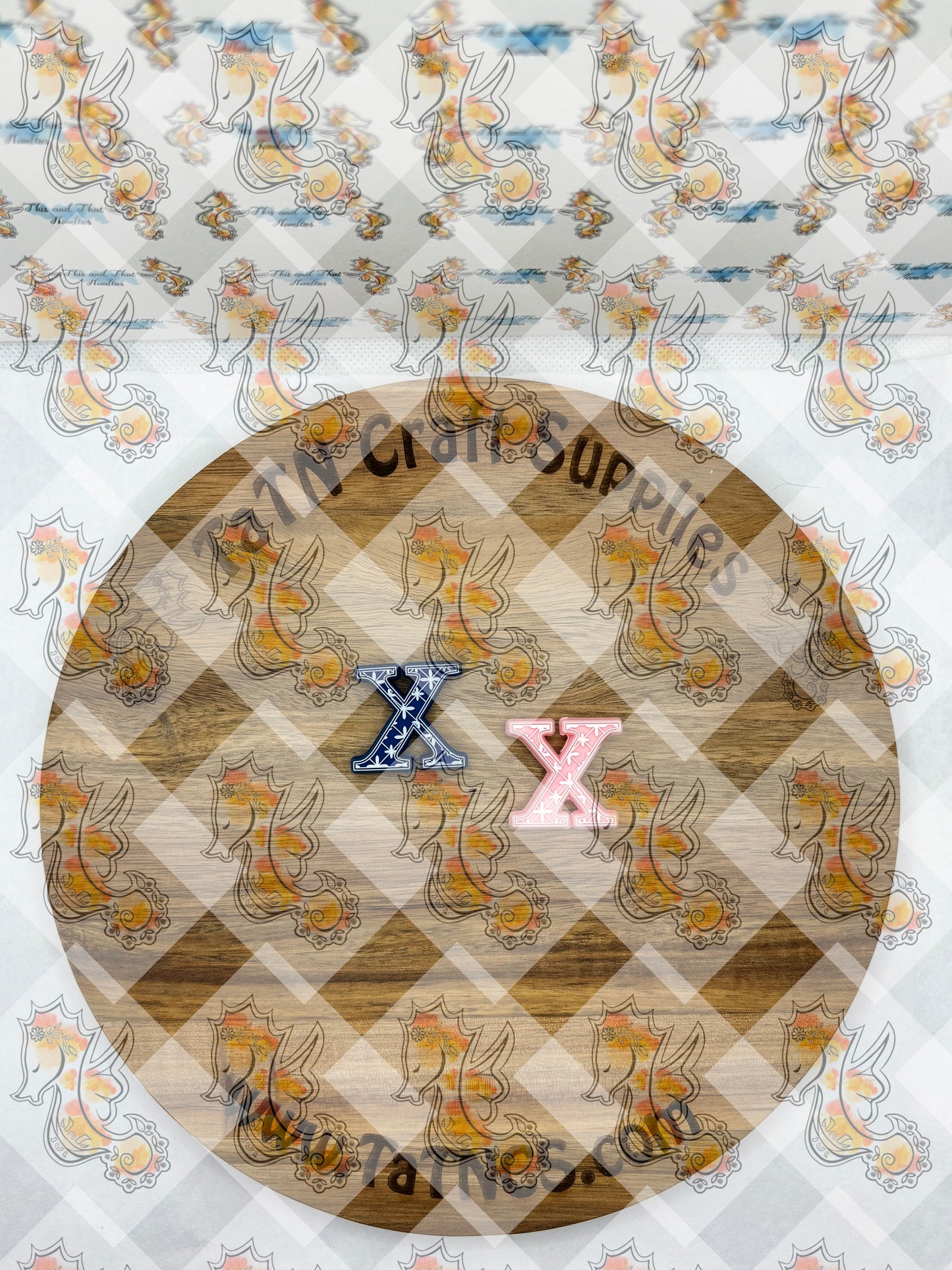 Alphabet X Silicone Focal - RD Creations Collab