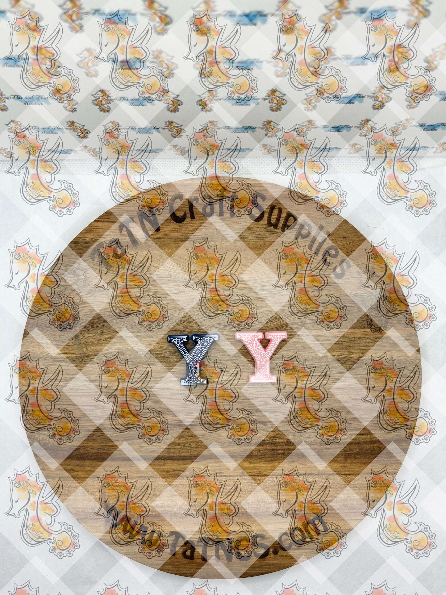 Alphabet Y Silicone Focal - RD Creations Collab