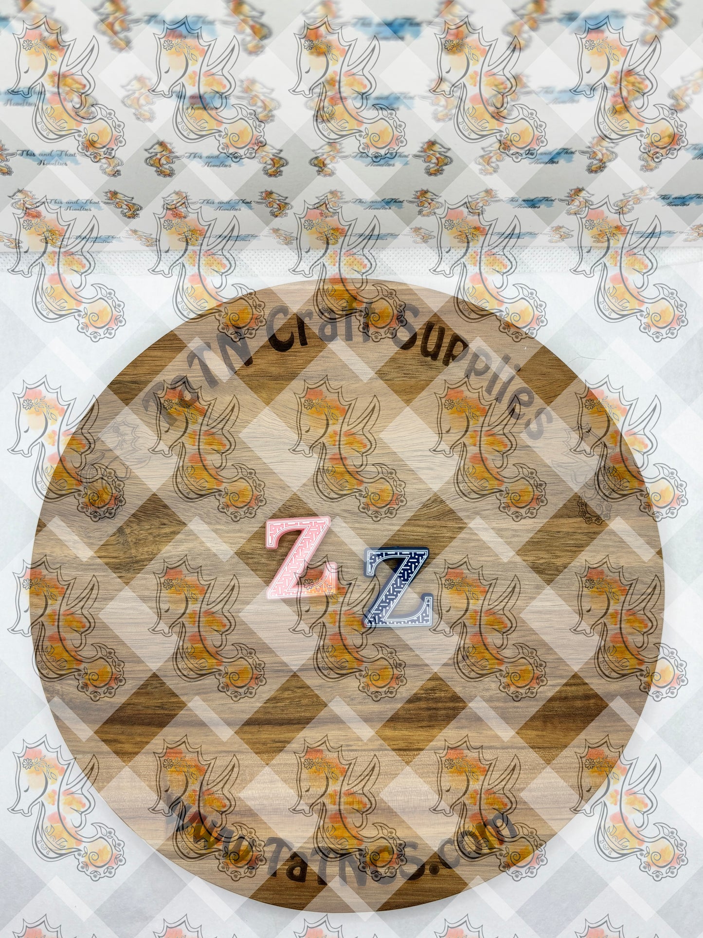 Alphabet Z Silicone Focal - RD Creations Collab