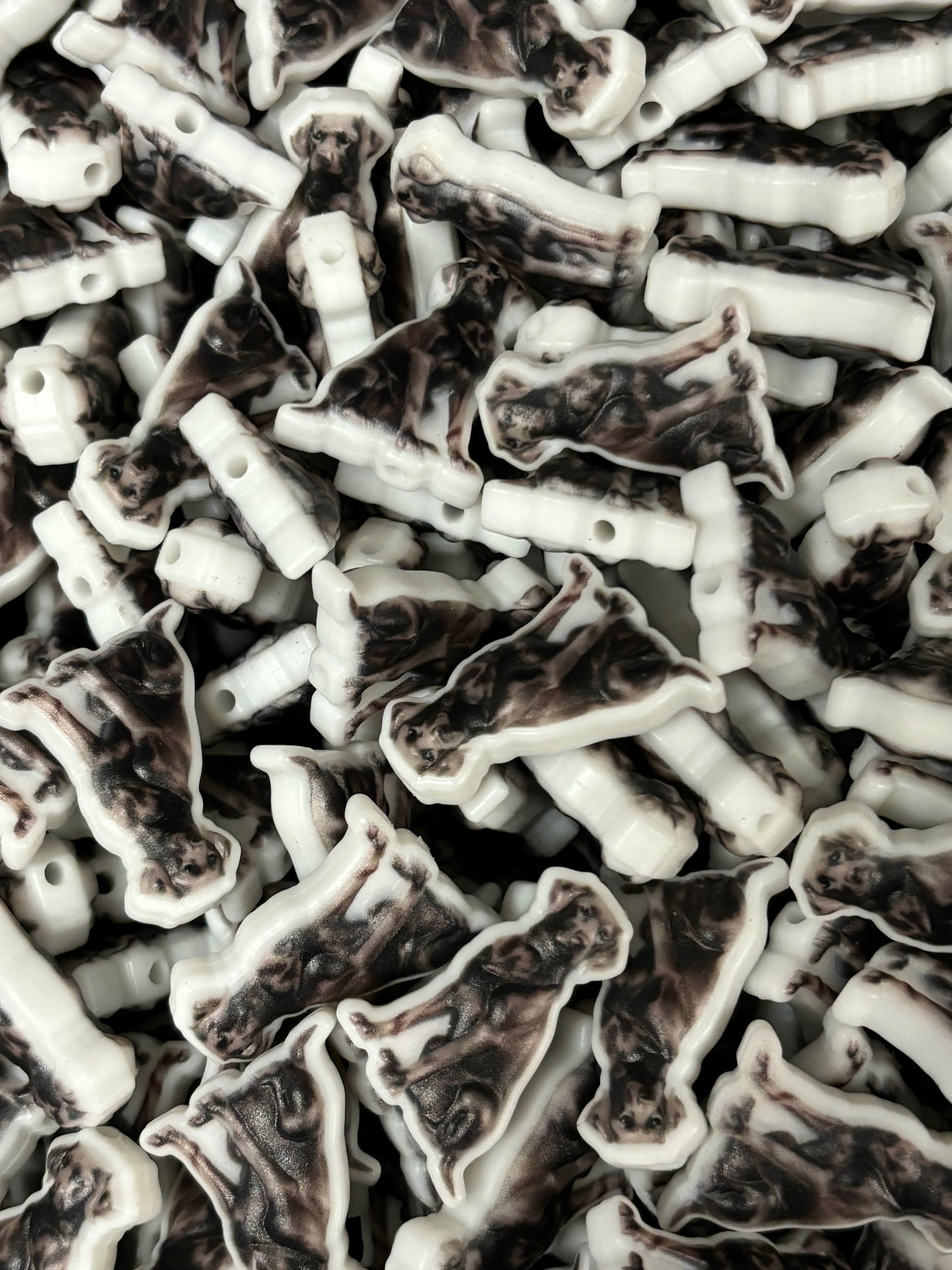 Dog - Labrador Retriever Brown Printed Silicone Focal 0062