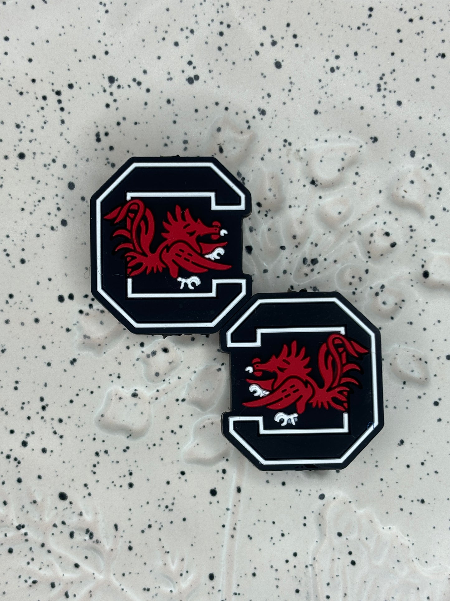 College - South Carolina Gamecocks PVC Bead Sister Collab 0119 - 5 Count