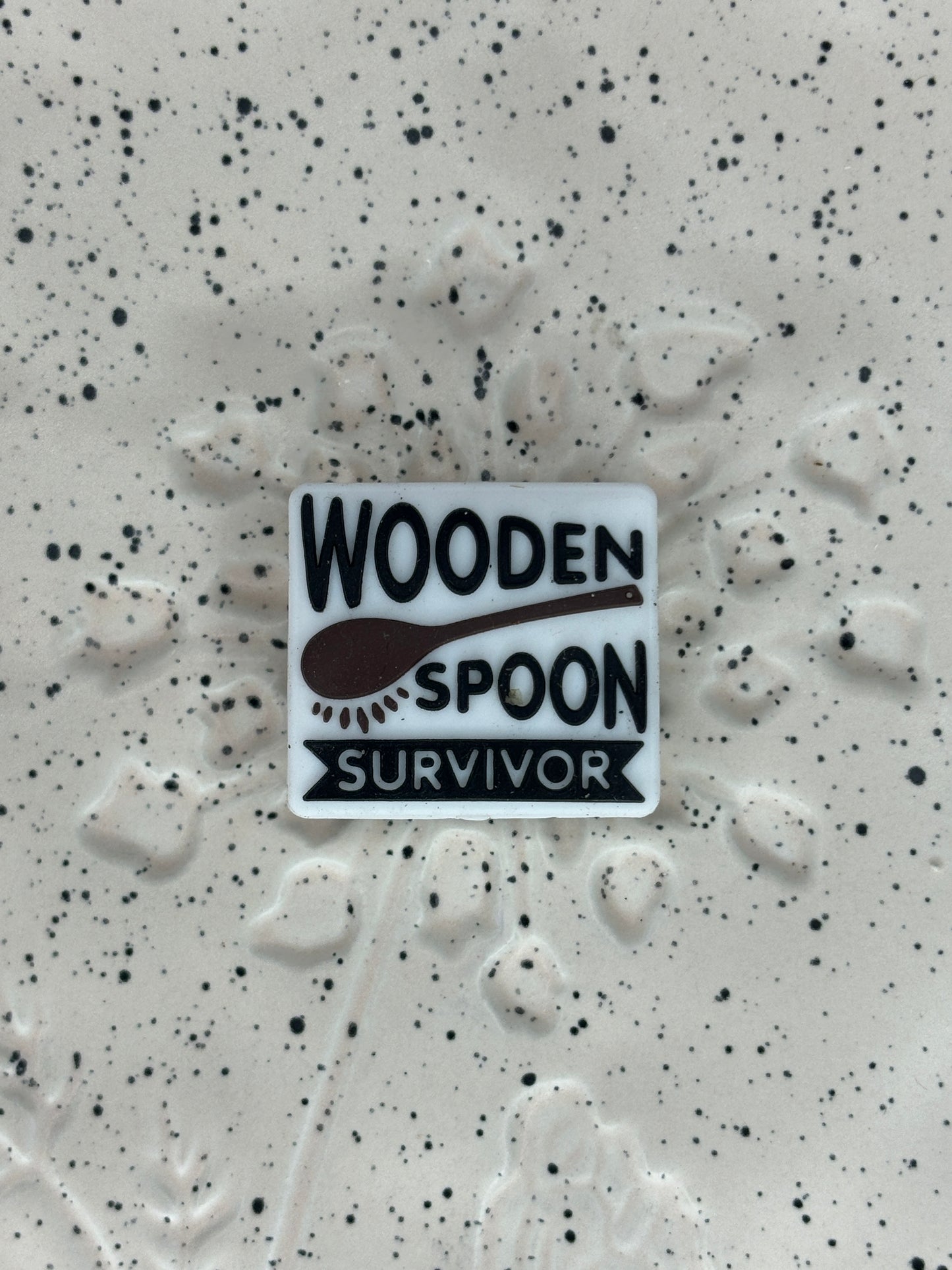 Saying - Wooden Spoon Survivor Silicone Focal 9001