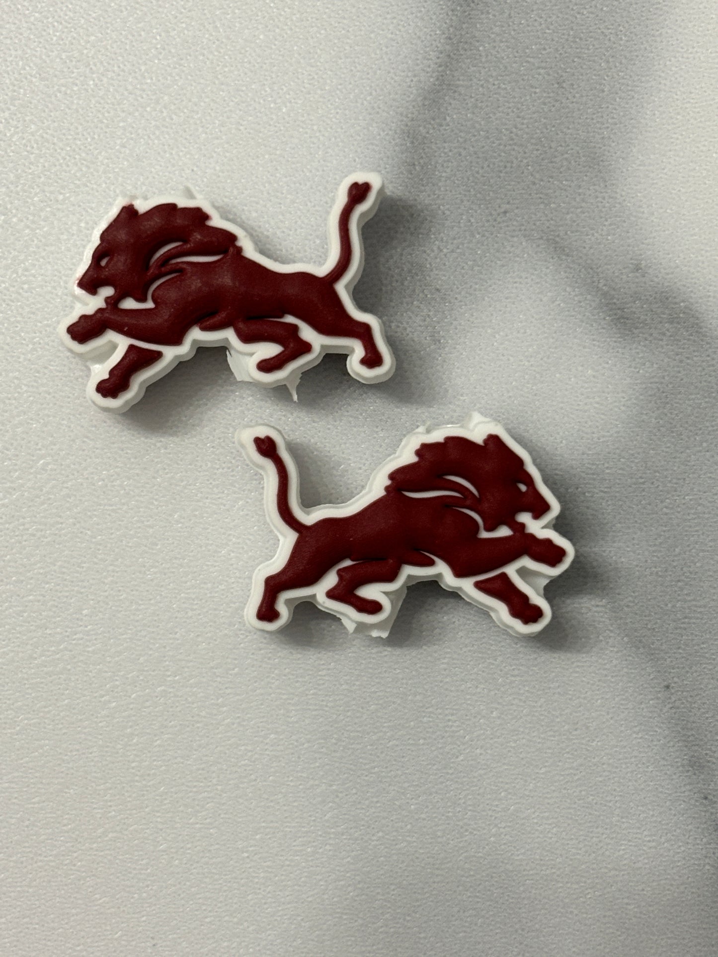College - Lions Maroon PVC Focal - Exclusive - 5 Count
