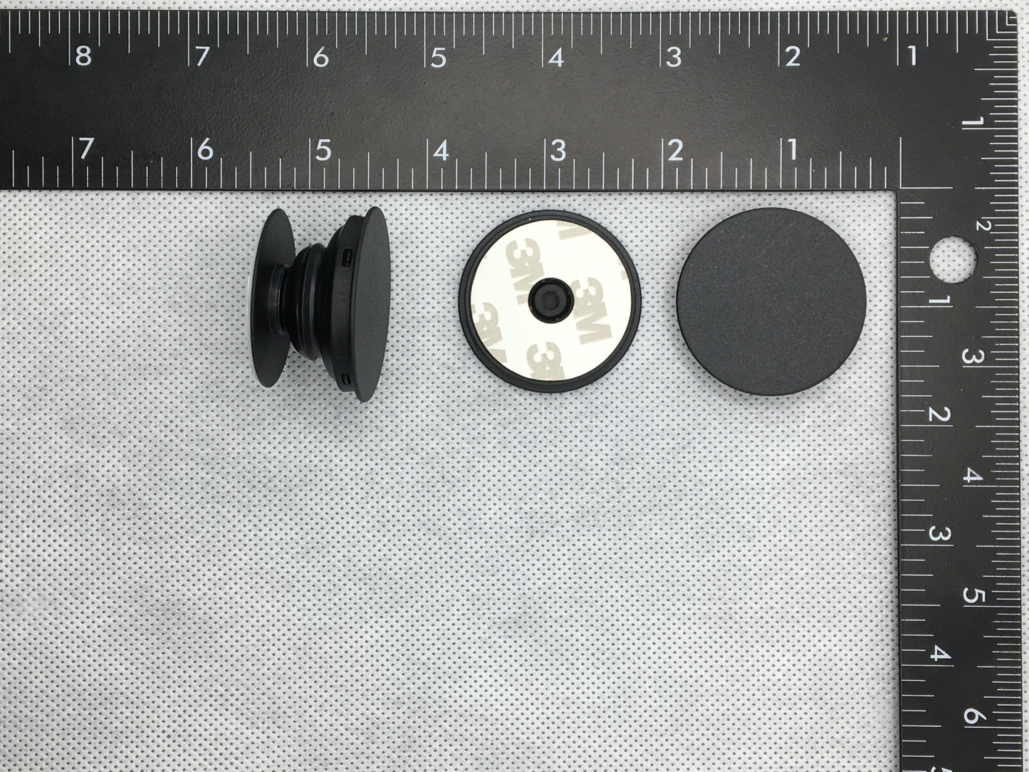 Round Black Phone Grips
