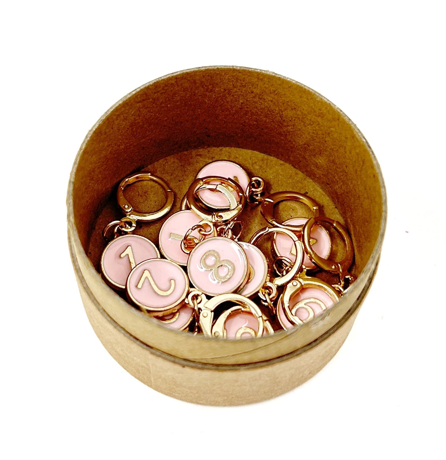 Numbered Stitch Markers (Set of 10) 0-9