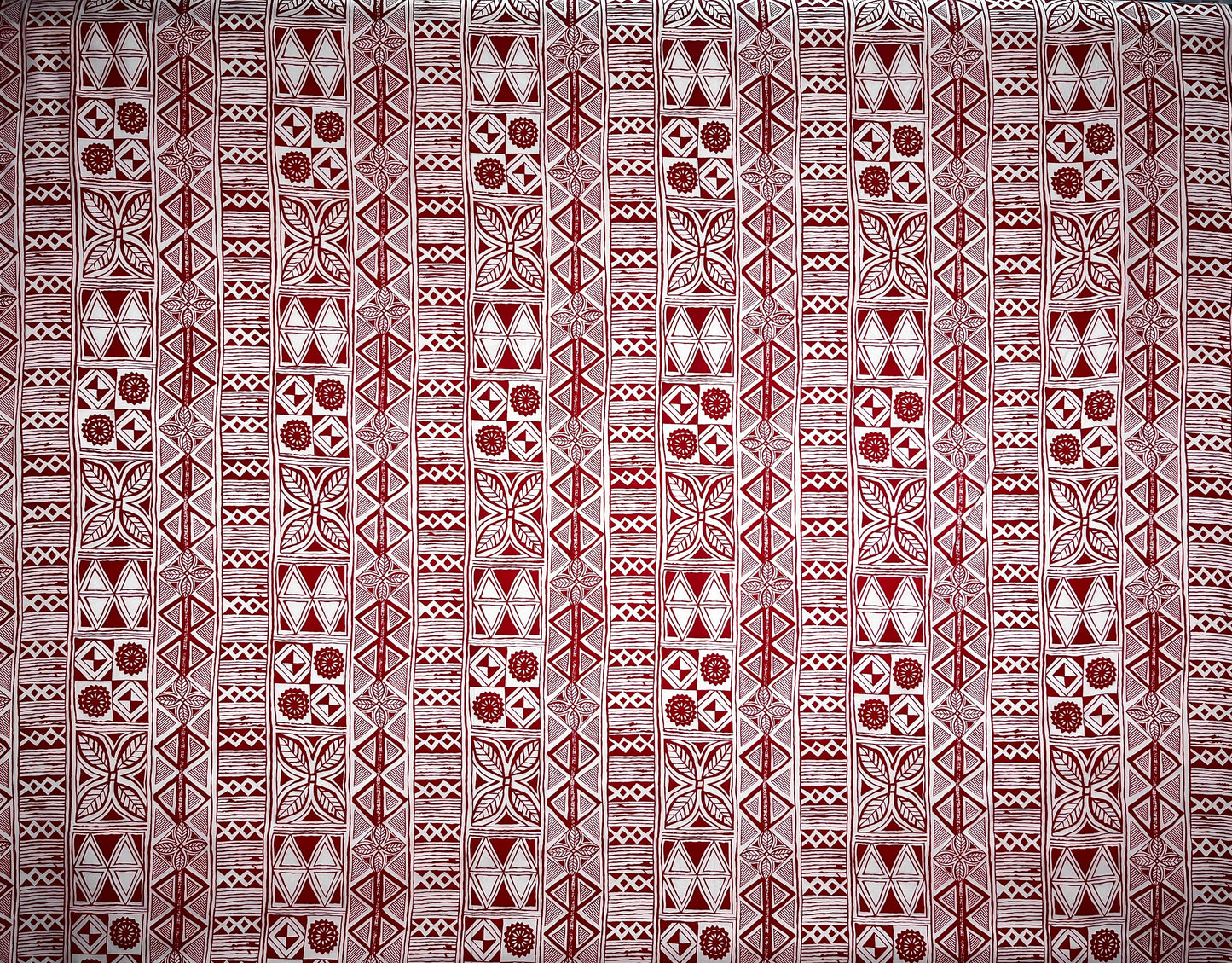 Traditional Polynesian Tapa Fabric | Polyester