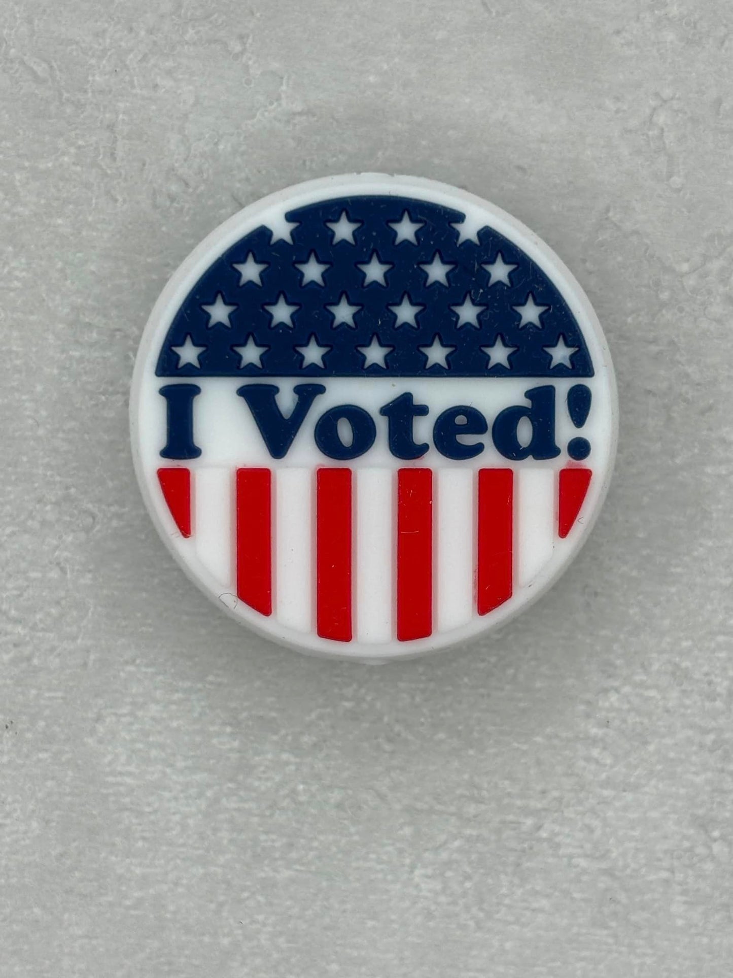 I Voted Silicone Focal