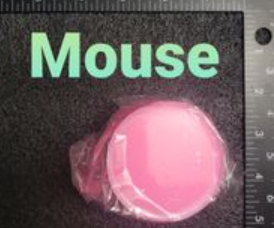 Mold - Mickey Mouse Ear Straw Topper Mold
