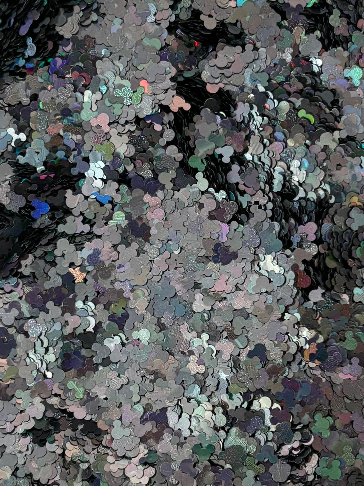 Glitter - Mouse 4mm Black 1 oz