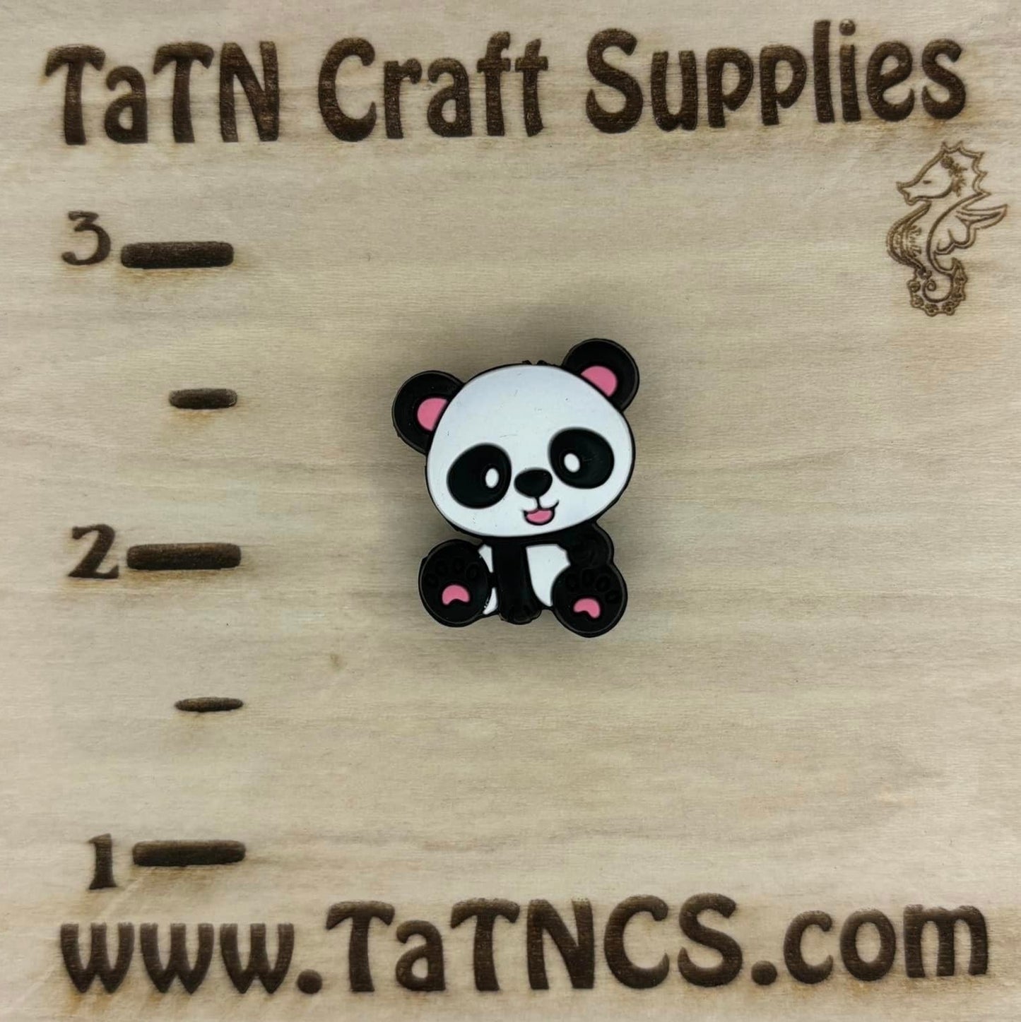 Animal - Panda Pink Silicone Focal 0175