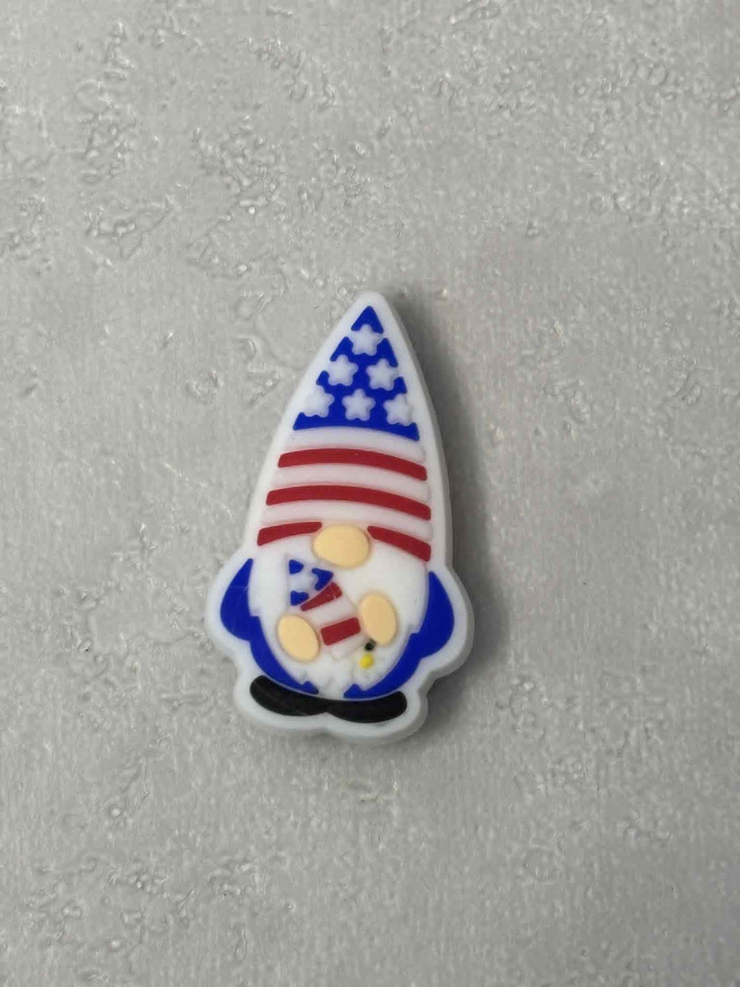 Gnome Patriotic Silicone Focal 0316