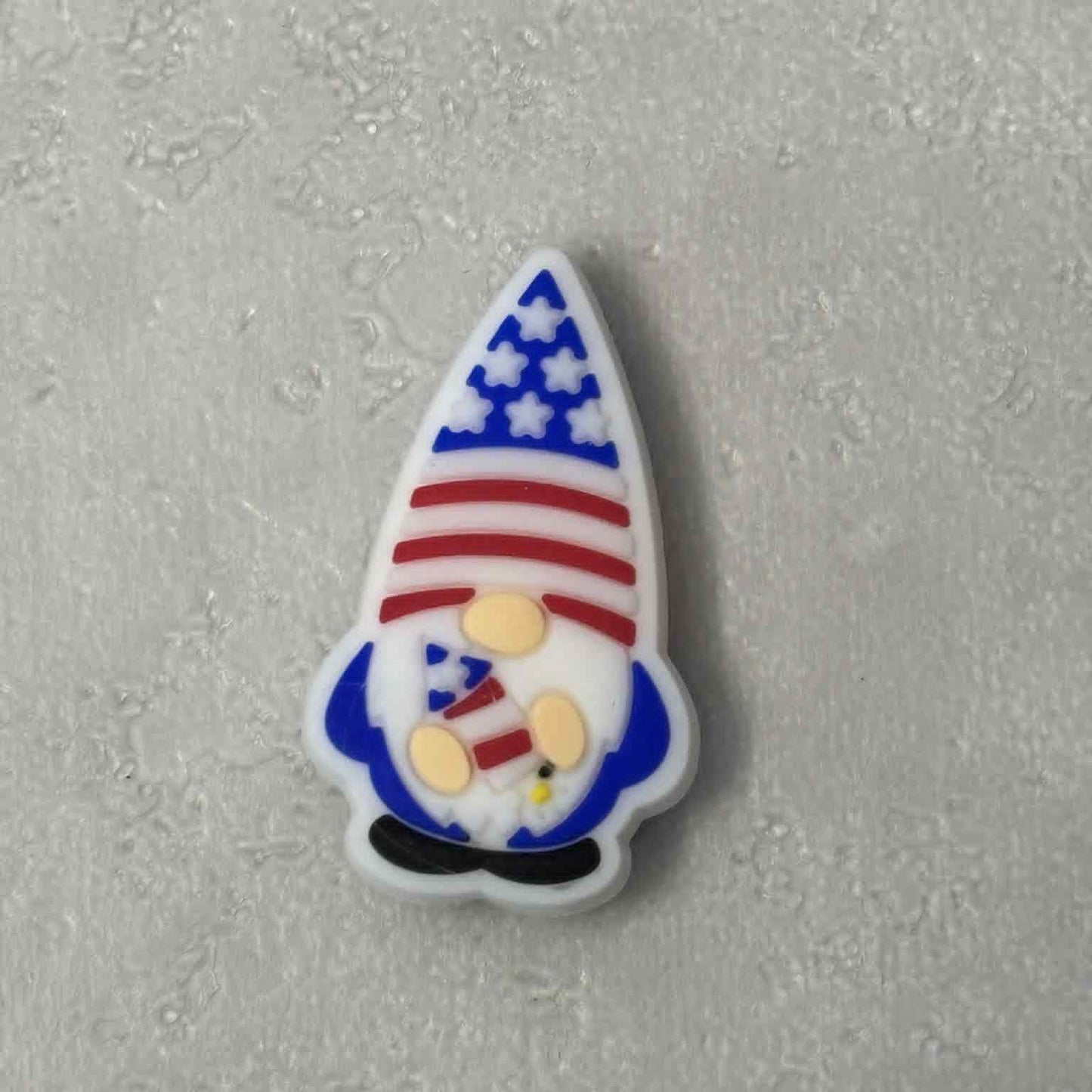 Gnome Patriotic Silicone Focal 0316