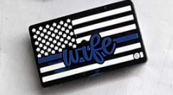 Police - Police Wife Flag Focal 0524