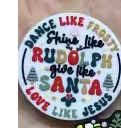 Christmas - Dance Like Frosty Silicone Focal 15090