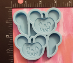 Mold - Pumpkin Mouse Straw Topper Mold