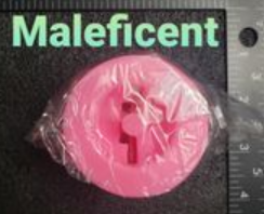 VIPMaleficent Straw Topper Mold