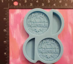 Mold - Beautiful Day Straw Topper Mold