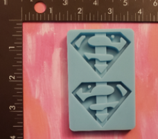 VIPSuperman Straw Topper Mold