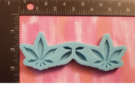 Mold - Pot Leaf Straw Topper Mold