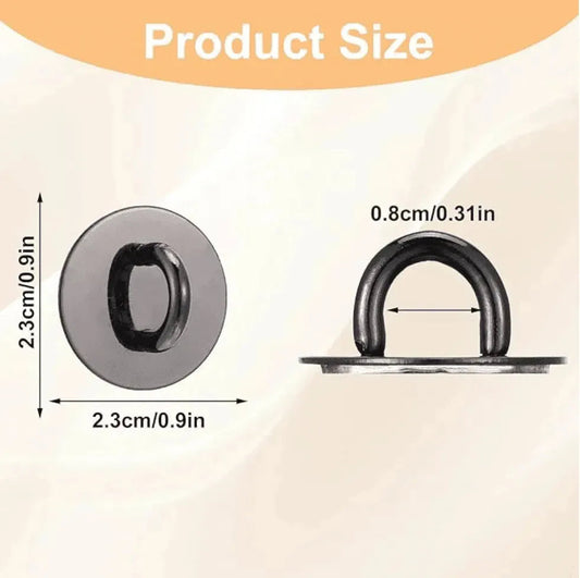 Master Maker Crafts - Charm Base Circle - Pewter (10 per Bag - 1")