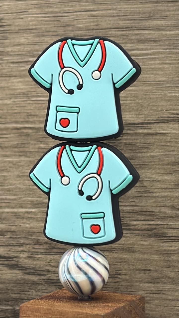 Medical - Scrub Blue Silicone Focal 0264