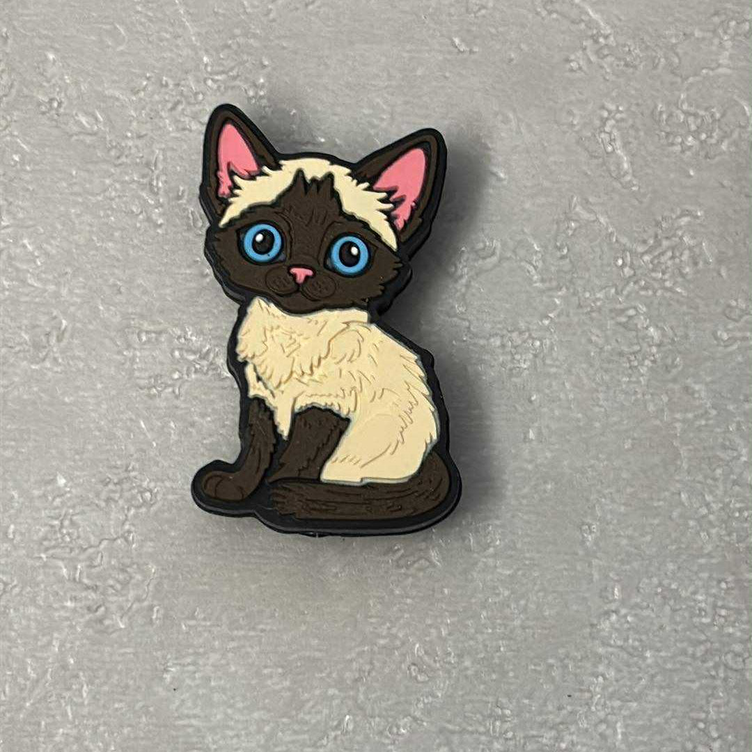 Cats - Siamese Cat Silicone Focal 0017