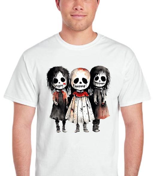 Halloween - Spooky Skeleton Dolls Tee
