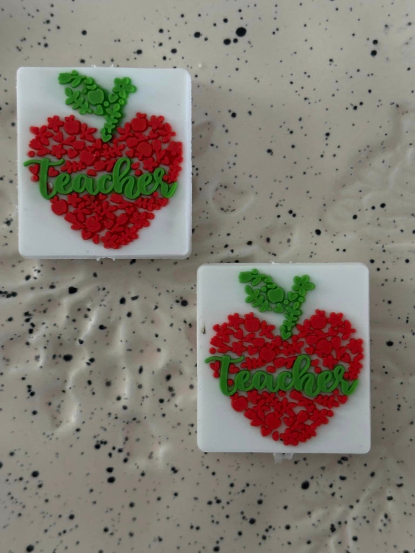 School - Teacher Heart PVC Focal 8531