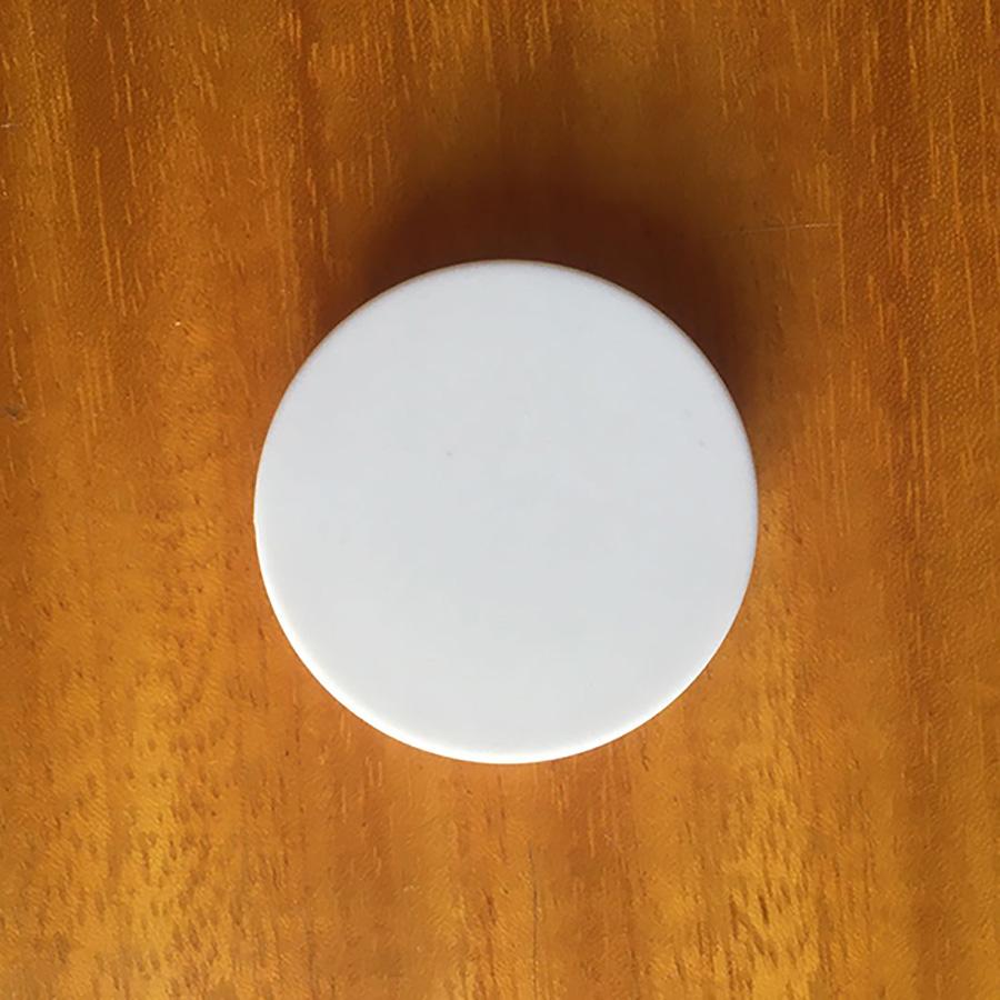 Round White Phone Grips