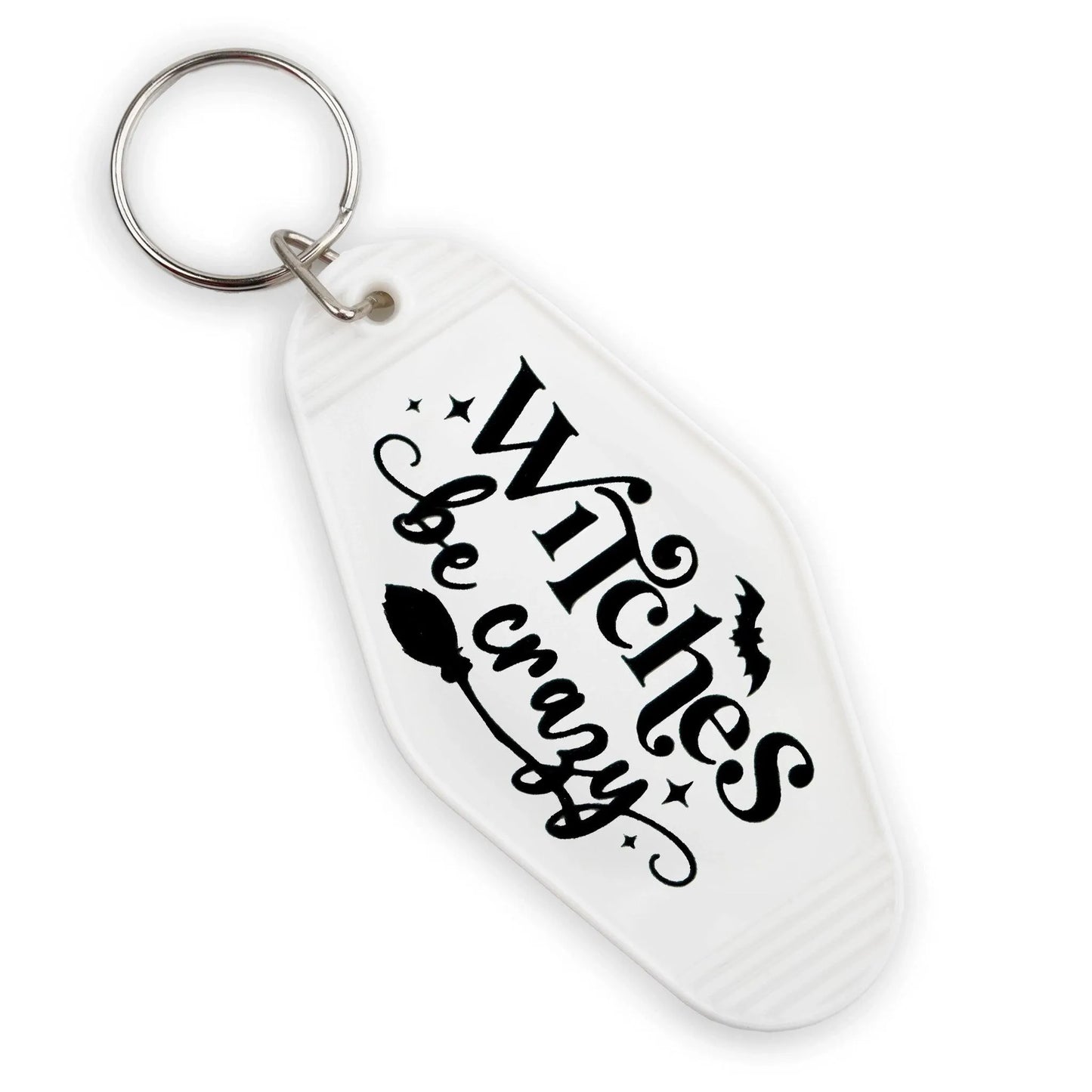 Master Maker Crafts - UV DTF Decal - Witches Be Crazy 4 Set 2" (Keychain NOT Inclued)