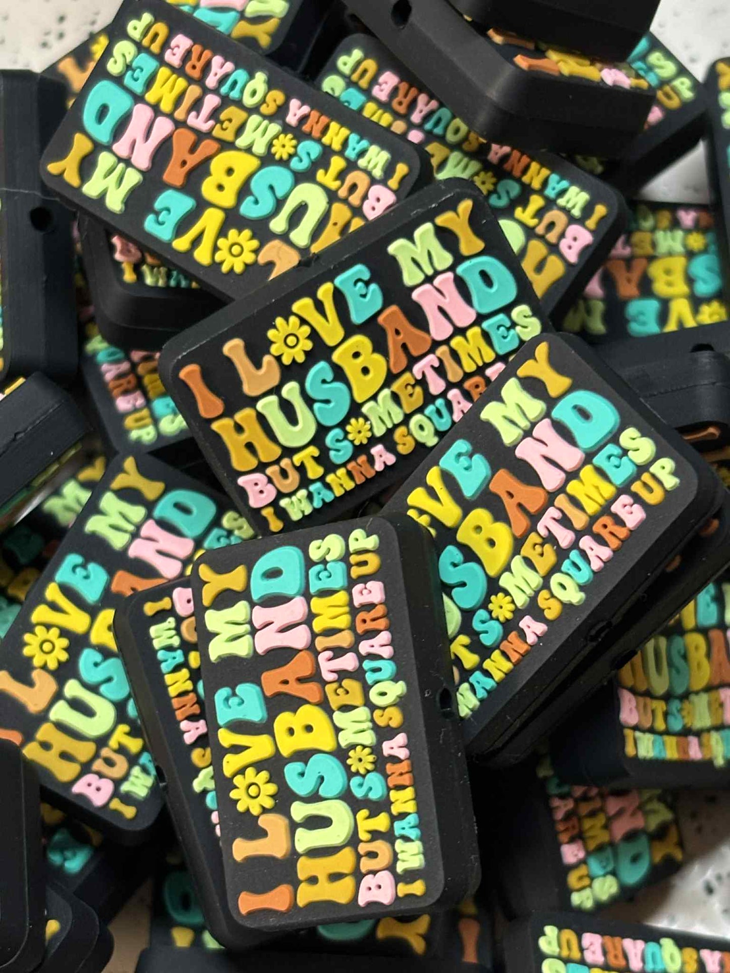 Saying - I love my Husband PVC Focal - 8455 -