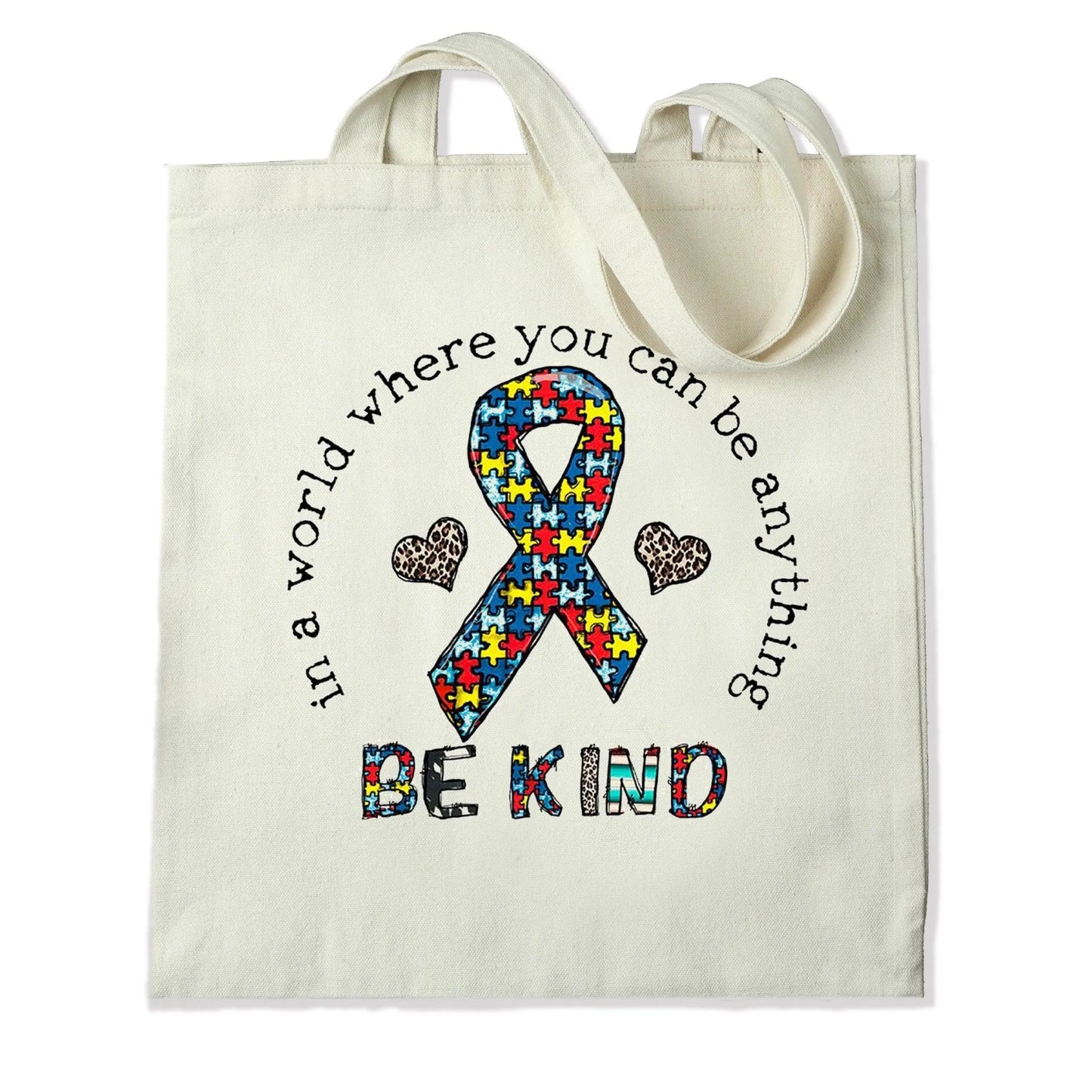 Master Maker Crafts - DTF Heat Transfer Only - Autism Kindness - 10" (Shirt/Tote NOT Included)