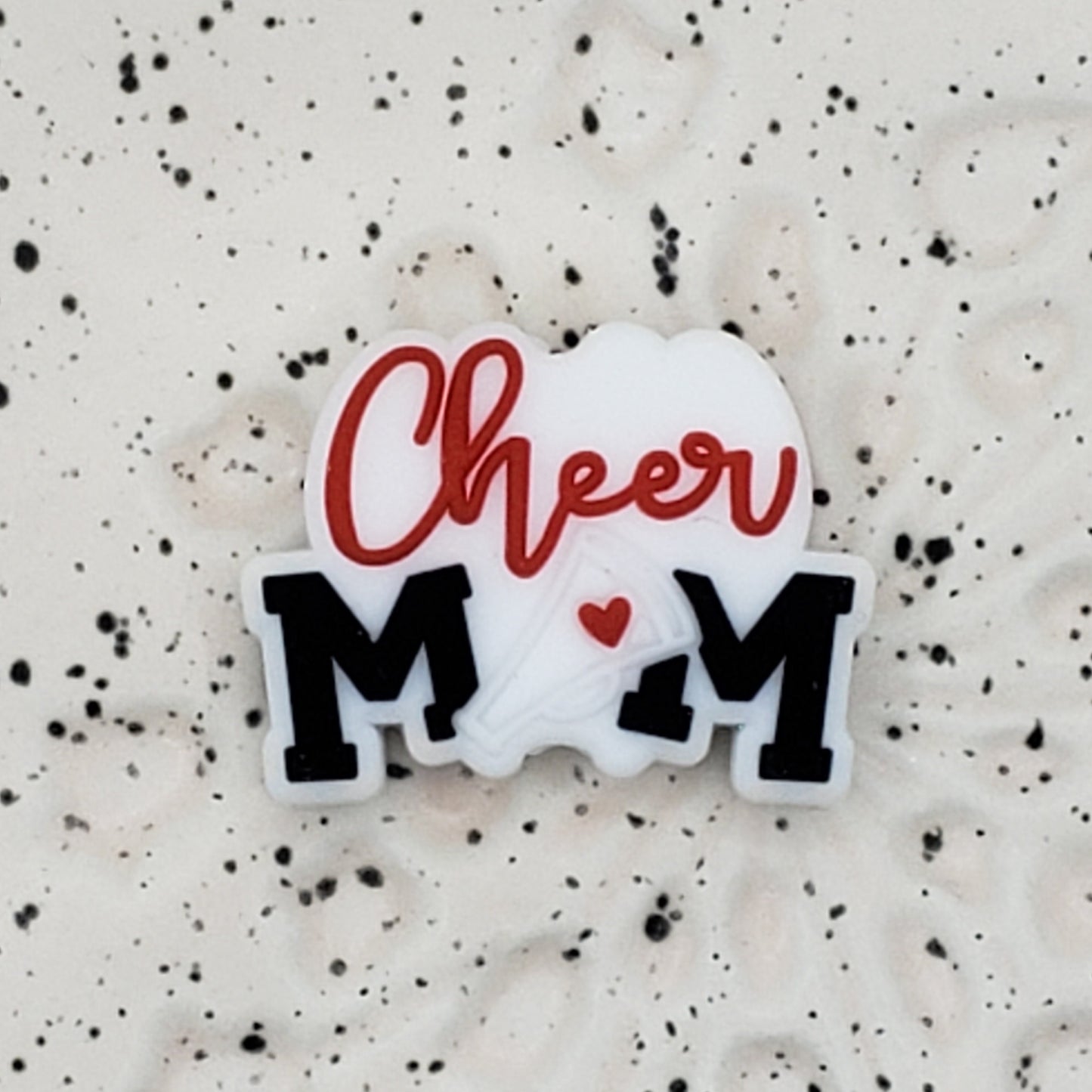 Mom - Soccer Mom Silicone Focal Bead 3545 - 5 Count