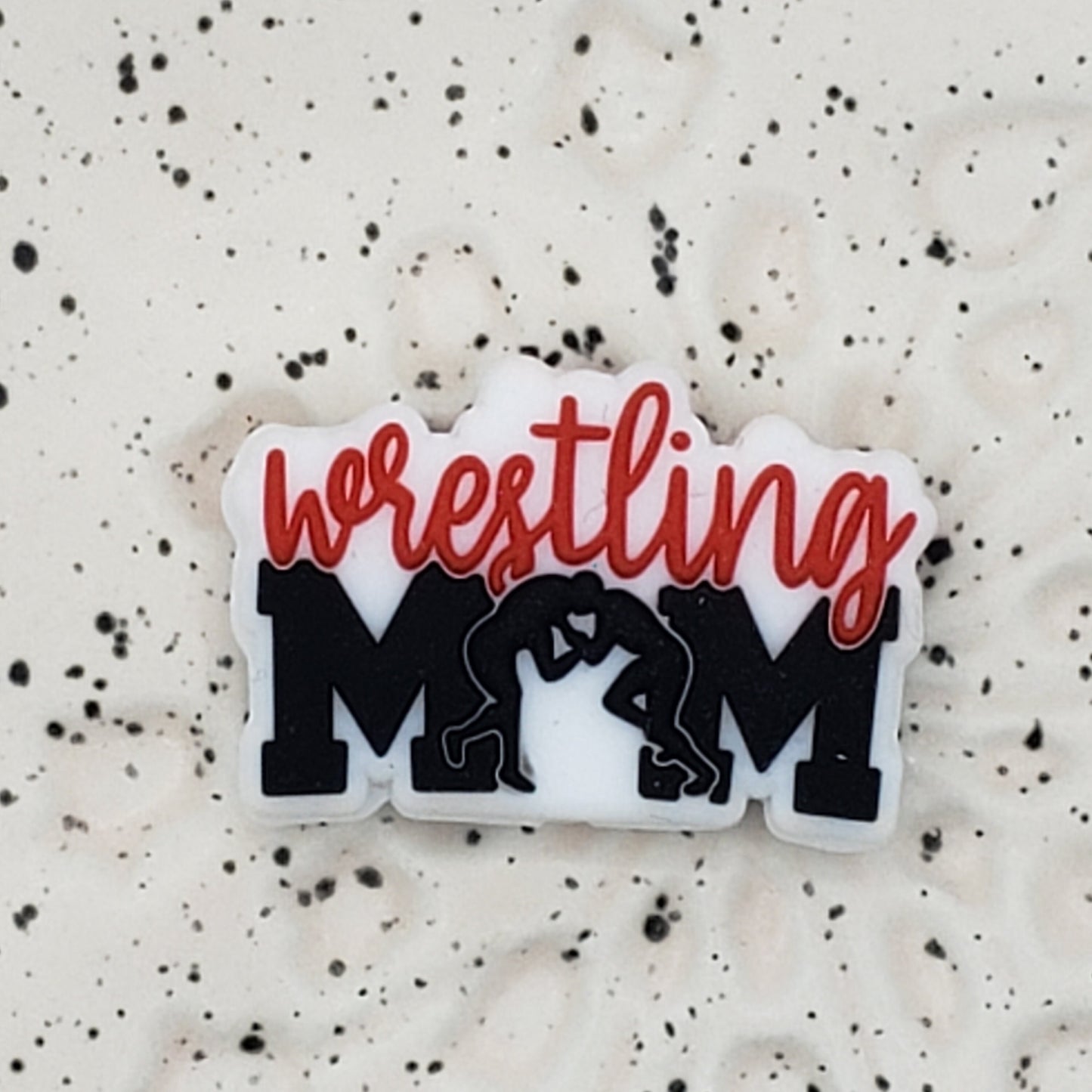 Mom - Soccer Mom Silicone Focal Bead 3545 - 5 Count