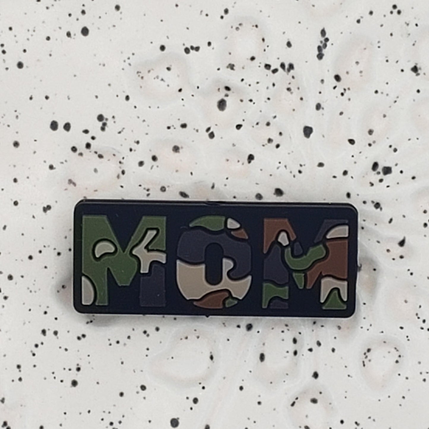 Mom - Camo Mom Silicone Focal Bead 0261