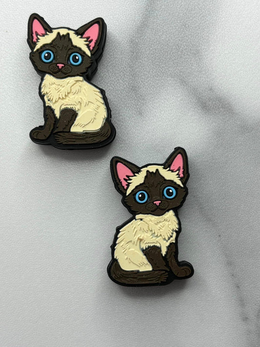 Cats - Siamese Cat Silicone Focal 0017