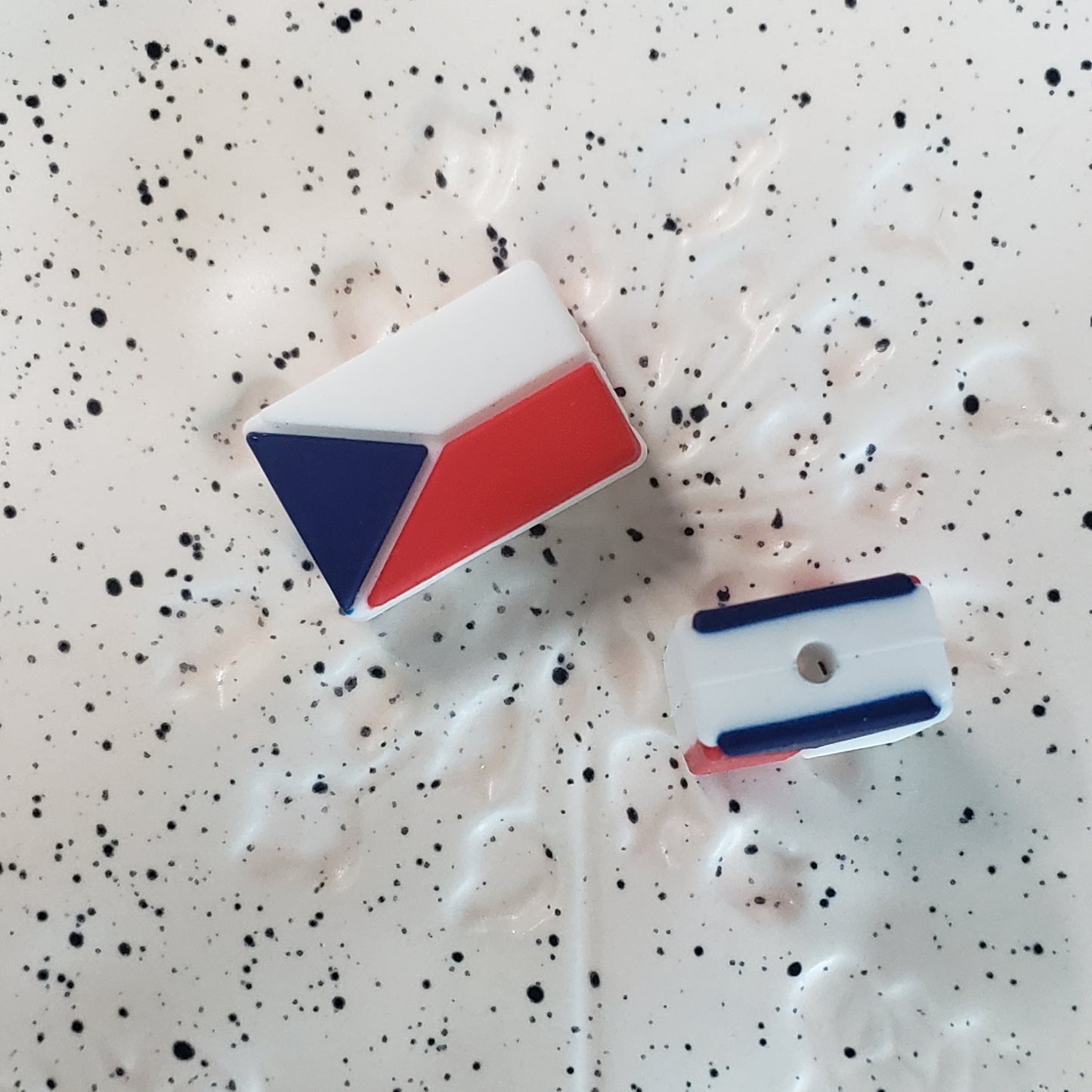 Country Flag Silicone Focal