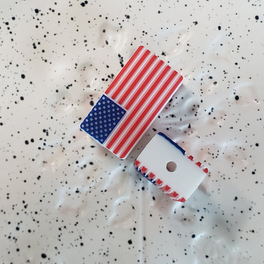 Country Flag Silicone Focal