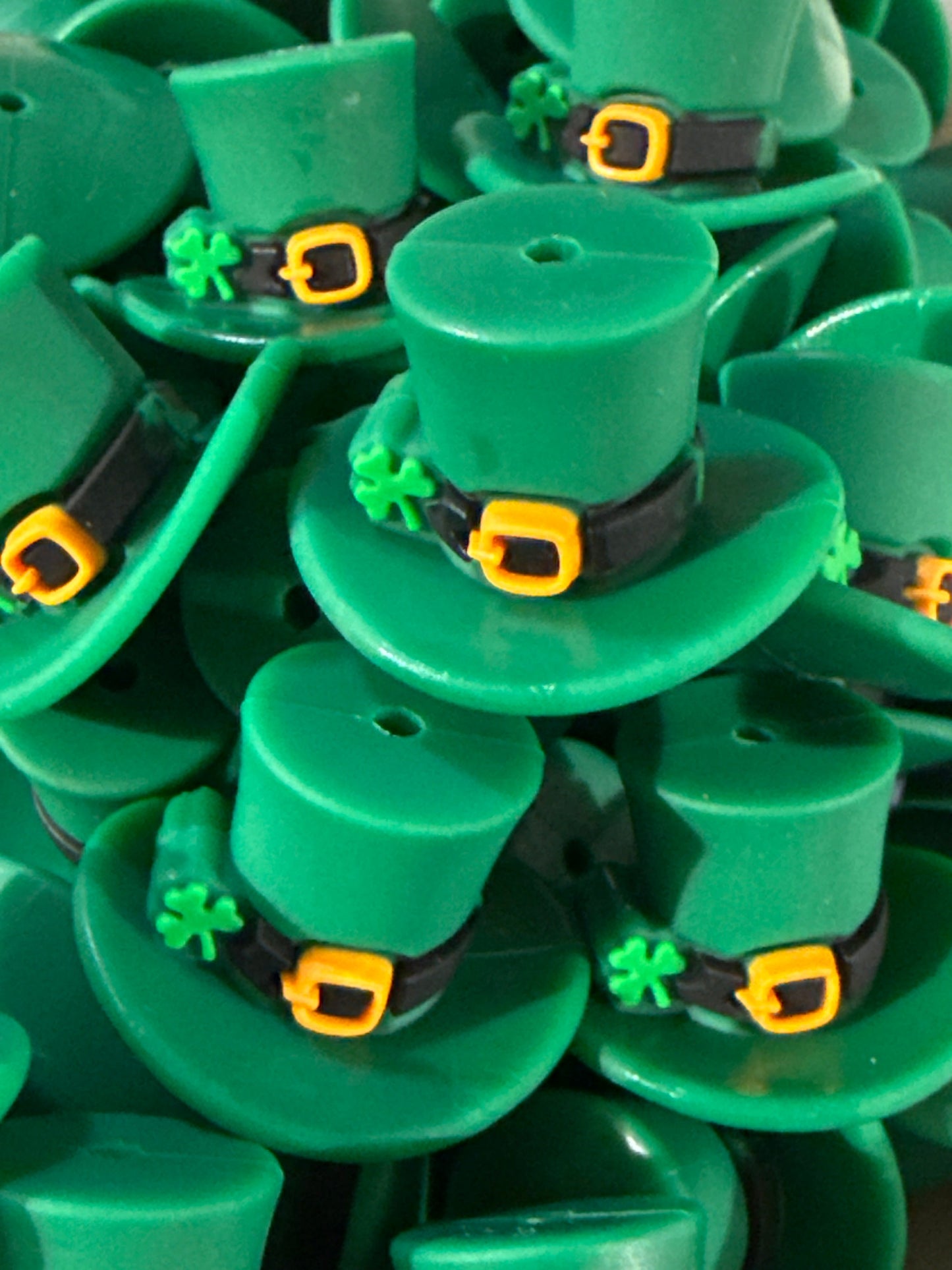 Lucky Charm Hat 3D Silicone Focal