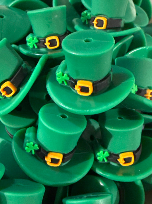 Lucky Charm Hat 3D Silicone Focal